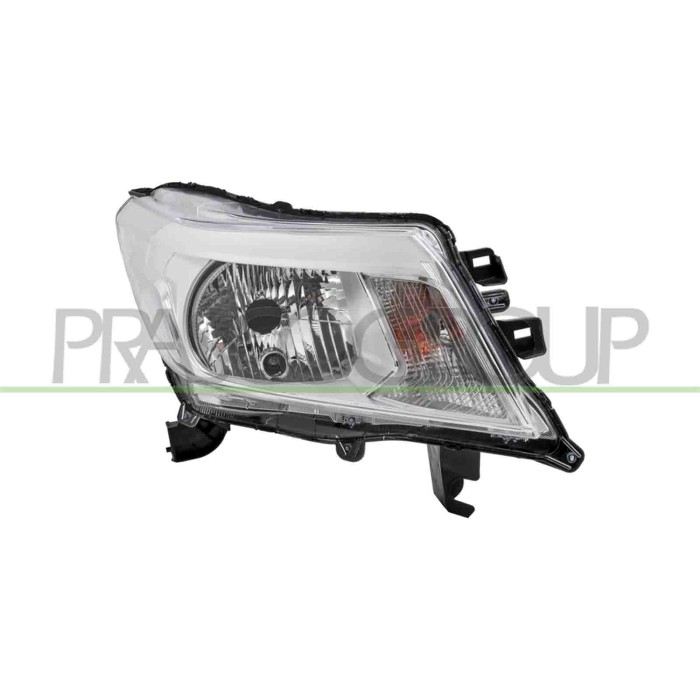 DX_SCRITTA_LOGO.jpg Proiettore Destro H1+H1 Elettrico Senza Motore Compatibile Per NISSAN NAVARA (D23) Dal 01/2016 in poi 260104