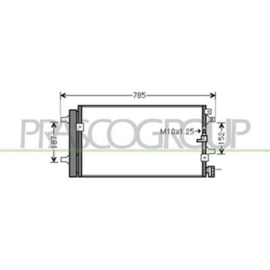 AD022C004_1.JPG Condensatore Per Audi A4 (b7) Dal 2004 Al 2007