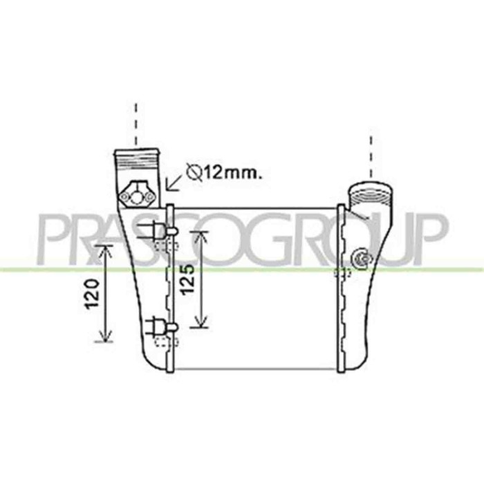 AD022N001_1.JPG Intercooler Per Audi A4 (b7) Dal 2004 Al 2007