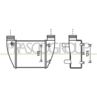 Intercooler Per Audi A4 (b7) Dal 2004 Al 2007