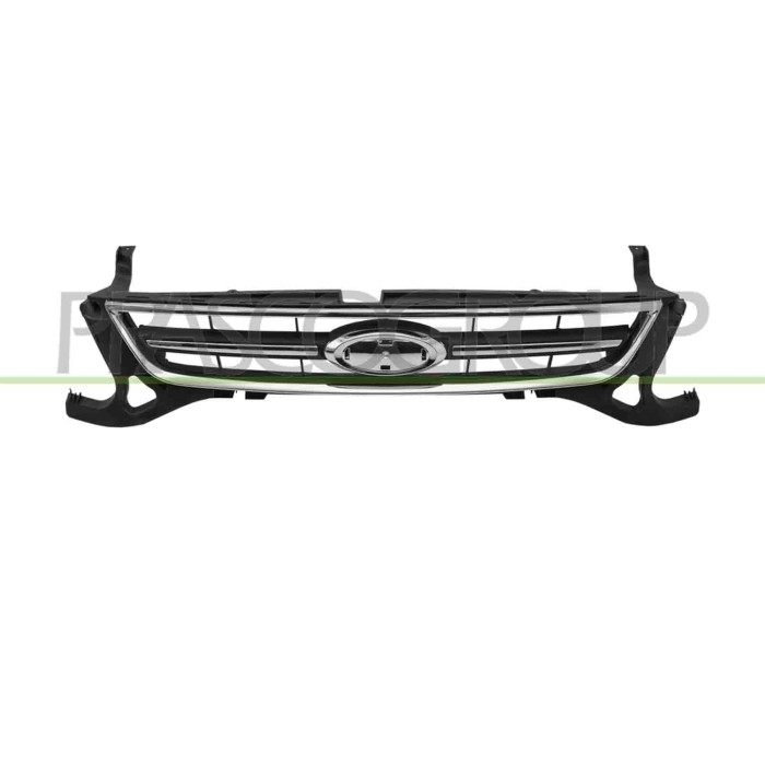 NEUTRO.jpg Griglia Radiatore Nera Con Cornice Cromata Compatibile Per FORD MONDEO Dal 09/2010 Al 05/2014 Codice Originale 173616