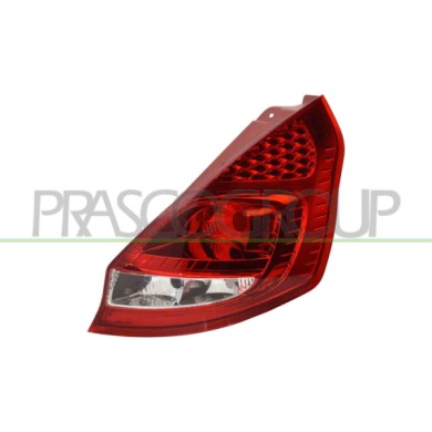 DX_SCRITTA_LOGO.jpg Fanale Posteriore Destro Senza Porta Lampada Compatibile Per FORD FIESTA MK VI Dal 12/2008 Al 12/2012 Codice
