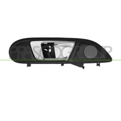 DX_SCRITTA_LOGO.jpg Maniglia Anteriore Destra Interna Con Leva Cromata Compatibile Per FORD FIESTA MK VI Dal 12/2008 Al 12/2012 
