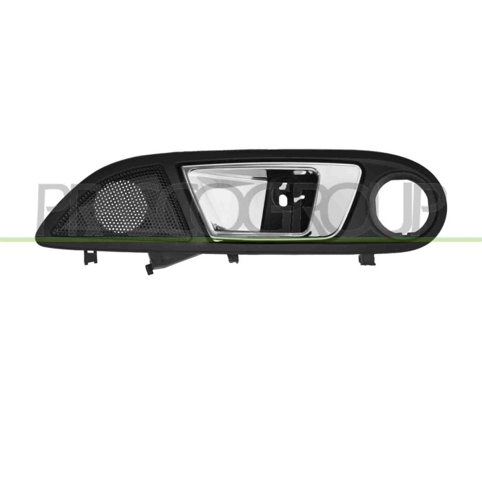 SX_SCRITTA_LOGO.jpg Maniglia Anteriore Sinistra Interna Con Leva Cromata Compatibile Per FORD FIESTA MK VI Dal 12/2008 Al 12/201