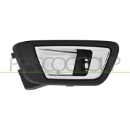 Maniglia Posteriore Sinistra Interna Con Leva Cromata Compatibile Per FORD FIESTA MK VI Dal 12/2008 Al 12/2012 BE8Z-5422601-GA