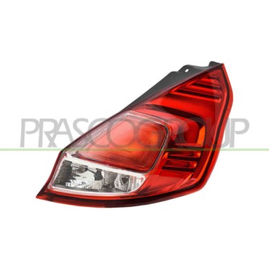 DX_SCRITTA_LOGO.jpg Fanale Posteriore Destro Senza Porta Lampada Compatibile Per FORD FIESTA MK VI Dal 01/2013 Al 04/2017 Codice