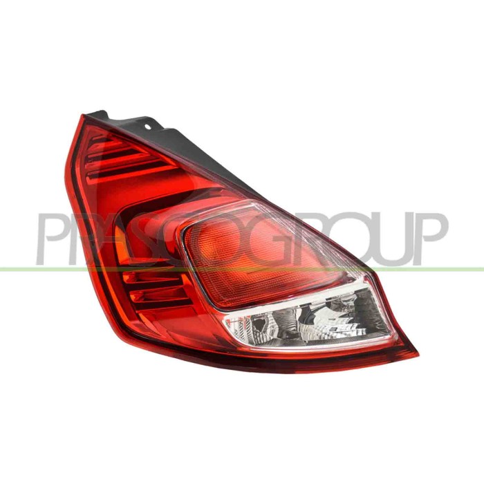 NEUTRO.jpg Fanale Posteriore Sinistro Senza Porta Lampada Compatibile Per FORD FIESTA MK VI Dal 01/2013 Al 04/2017 Codice Origin