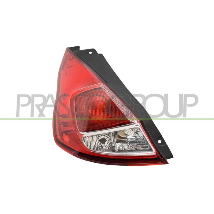 LIBRETTO_RICHIESTA_TARGA.JPG Fanale Posteriore Sinistro Senza Porta Lampada Compatibile Per FORD FIESTA MK VI Dal 01/2013 Al 04/