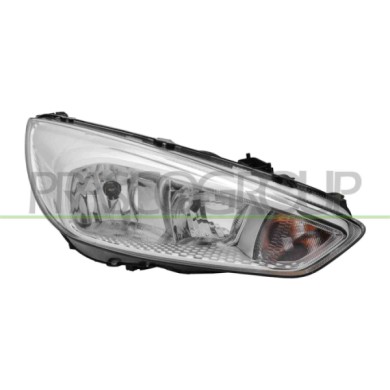 LIBRETTO_RICHIESTA_TARGA.JPG Proiettore Destro H7+H1 Elettrico Con Motore Cromato Compatibile Per FORD FOCUS Dal 01/2015 Al 06/2