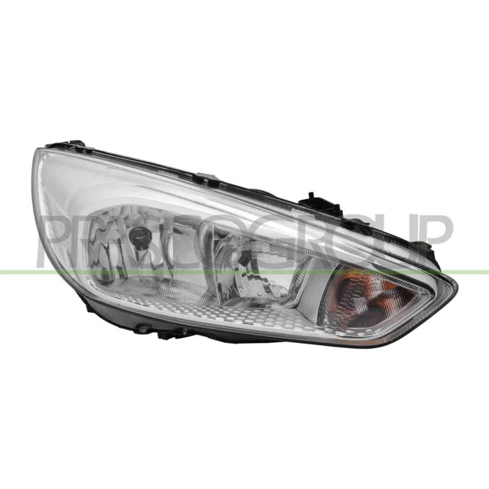 LIBRETTO_RICHIESTA_TARGA.JPG Proiettore Destro H7+H1 Elettrico Con Motore Cromato Compatibile Per FORD FOCUS Dal 01/2015 Al 06/2