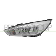 Proiettore Sinistro H7+H1 Elettrico Con Motore Cromato Compatibile Per FORD FOCUS Dal 01/2015 Al 06/2018 2060612