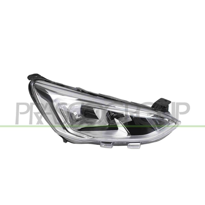 DX_SCRITTA_LOGO.jpg Proiettore Destro H7+H1 Elettrico Con Motore Con Luce Diurna Cromato Led FORD FOCUS Dal 07/2018 Al 02/2022 2