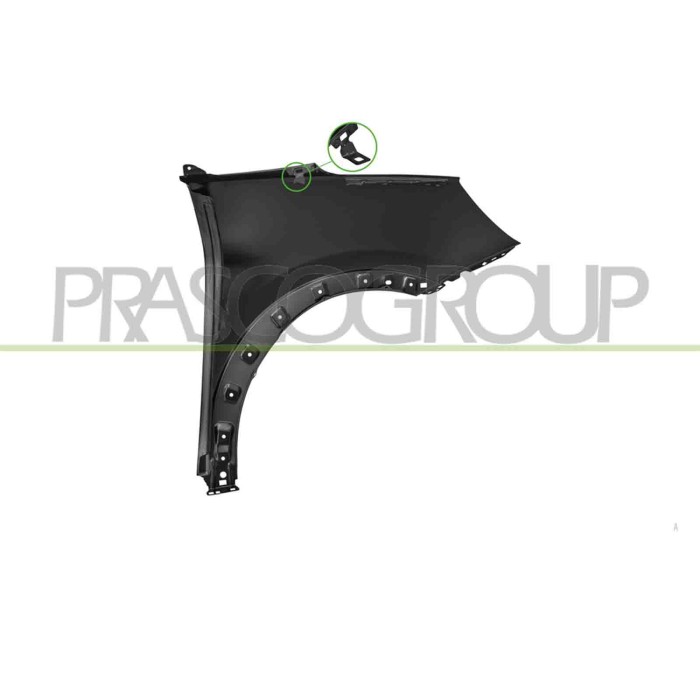 LIBRETTO_RICHIESTA_TARGA.JPG Parafango Anteriore Sinistro Compatibile Per FORD PUMA Dal 12/2019 Al 02/2024 Codice Originale 2405