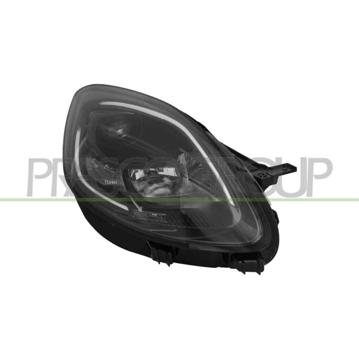 LIBRETTO_RICHIESTA_TARGA.JPG Proiettore Destro H1 Led Elettrico Motore Luce Diurna Led Nero Versione Valeo Mod. St Line FORD PUM