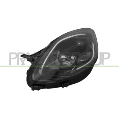 LIBRETTO_RICHIESTA_TARGA.JPG Proiettore Sinistro H1 Led Elettrico Motore Luce Diurna Led Nero Versione Valeo Mod. St Line FORD P