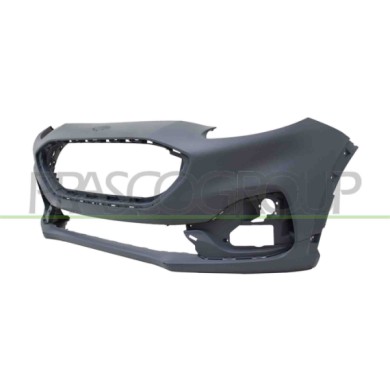 NEUTRO.jpg Paraurti Anteriore Con Primer Con Tappo Coprigancio Con Tracce Pdc E Park Assist FORD PUMA ST-LINE Dal 12/2019 Al 02/