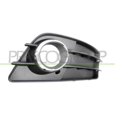 AD0242123_1.JPG Griglia Destra Paraurti Nera Goffrata Per Audi A4 (b8) Dal 2007 Al 2011