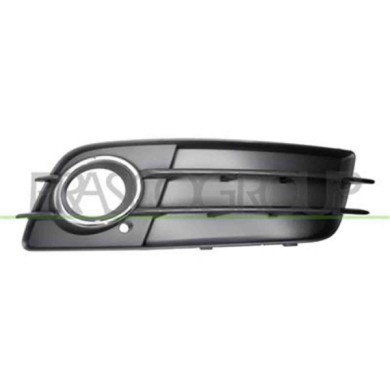 AD0242123_2.JPG Griglia Destra Paraurti Nera Goffrata Per Audi A4 (b8) Dal 2007 Al 2011