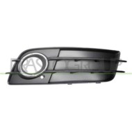 Griglia Destra Paraurti Nera Goffrata Per Audi A4 (b8) Dal 2007 Al 2011