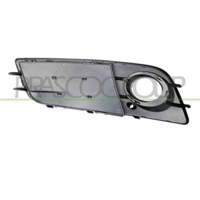 AD0242123_3.JPG Griglia Destra Paraurti Nera Goffrata Per Audi A4 (b8) Dal 2007 Al 2011