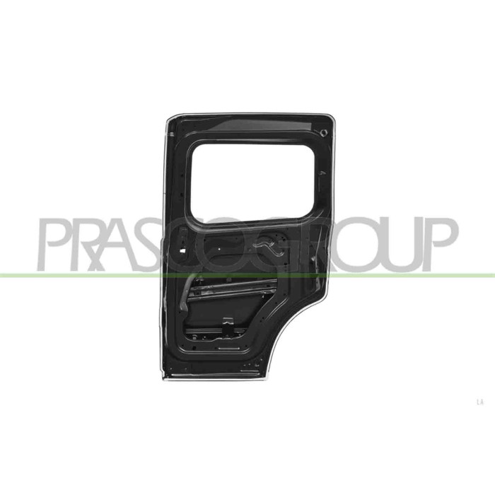 LIBRETTO_RICHIESTA_TARGA.JPG Porta Posteriore Destra Compatibile Per FORD TRANSIT/TOURNEO COURIER (C4A) Dal 01/2014 Al 05/2018 C
