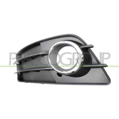 AD0242124_1.JPG Griglia Sinistra Paraurti Nera Goffrata Per Audi A4 (b8) Dal 2007 Al 2011