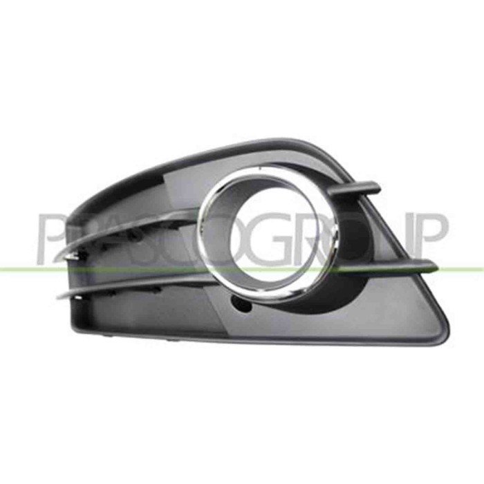 AD0242124_1.JPG Griglia Sinistra Paraurti Nera Goffrata Per Audi A4 (b8) Dal 2007 Al 2011
