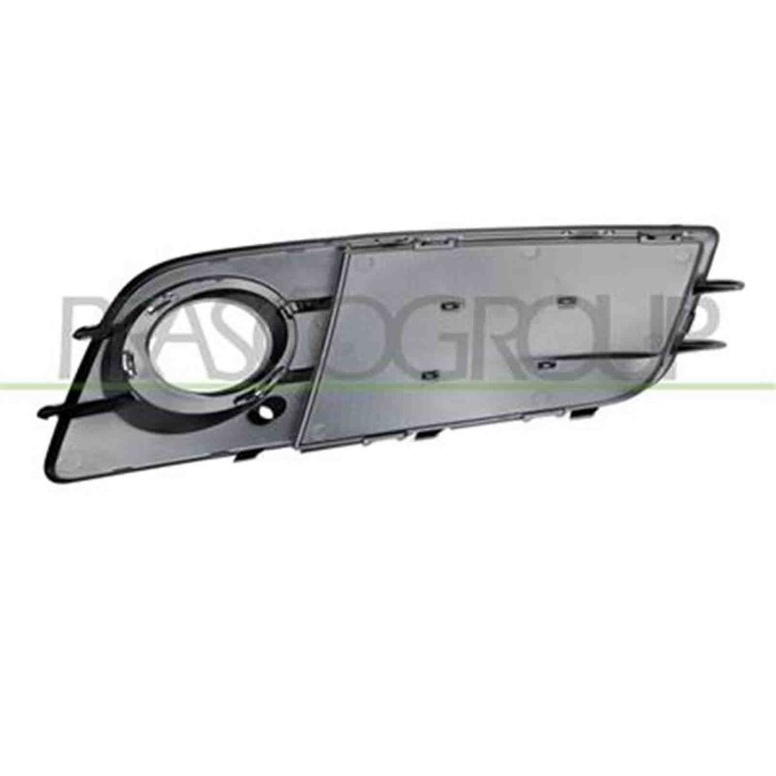 AD0242124_3.JPG Griglia Sinistra Paraurti Nera Goffrata Per Audi A4 (b8) Dal 2007 Al 2011