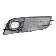 AD0242124_3.JPG Griglia Sinistra Paraurti Nera Goffrata Per Audi A4 (b8) Dal 2007 Al 2011