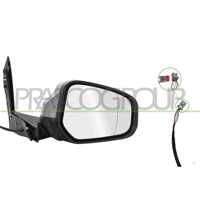 LIBRETTO_RICHIESTA_TARGA.JPG Retrovisore Destro Elettrico Con Primer Termico Asferico 5 Pins FORD TRANSIT/TOURNEO COURIER (C4A) 