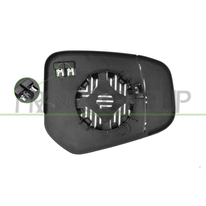 LIBRETTO_RICHIESTA_TARGA.JPG Piastra Specchio Sinistra Termica Asferica Compatibile Per FORD TRANSIT/TOURNEO COURIER (C4A) Dal 0