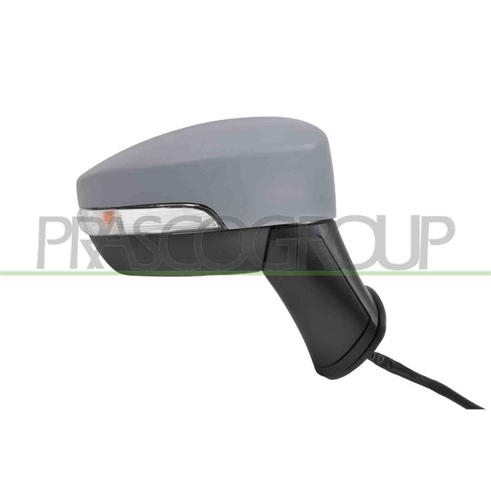 DX_SCRITTA_LOGO.jpg Retrovisore Destro Elettrico Con Primer Termico Con Fanale Con Blis Convesso 9 Pins FORD ECOSPORT Dal 01/201