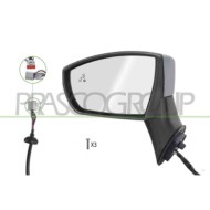 LIBRETTO_RICHIESTA_TARGA.JPG Retrovisore Sinistro Elettrico Con Primer Termico Con Fanale Con Blis Convesso 9 Pins FORD ECOSPORT