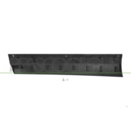 LIBRETTO_RICHIESTA_TARGA.JPG Modanatura Porta Anteriore Destra Nera Con Profilo Cromato Compatibile Per FORD KUGA Dal 01/2013 Al