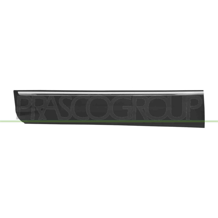 SX_SCRITTA_LOGO.jpg Modanatura Porta Anteriore Sinistra Nera Con Profilo Cromato Compatibile Per FORD KUGA Dal 01/2013 Al 08/201