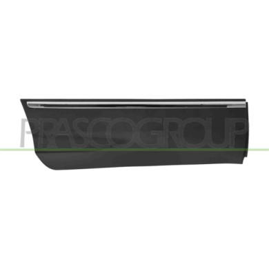DX_SCRITTA_LOGO.jpg Modanatura Porta Posteriore Destra Nera Con Profilo Cromato Compatibile Per FORD KUGA Dal 01/2013 Al 08/2016