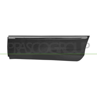 SX_SCRITTA_LOGO.jpg Modanatura Porta Posteriore Sinistra Nera Con Profilo Cromato Compatibile Per FORD KUGA Dal 01/2013 Al 08/20