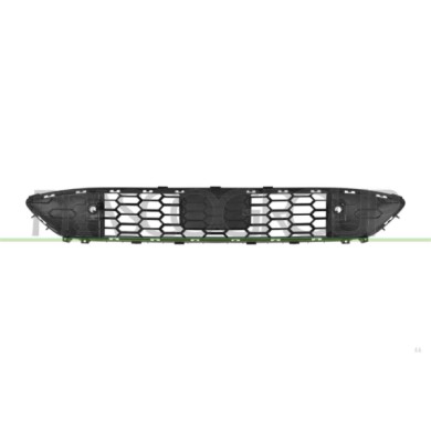 LIBRETTO_RICHIESTA_TARGA.JPG Griglia Paraurti Anteriore Centrale Nera Con Fori Pdc+Supporti Compatibile Per FORD KUGA ST-LINE Da