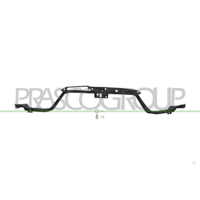LIBRETTO_RICHIESTA_TARGA.JPG Frontale Anteriore Inferiore Compatibile Per FORD EDGE Dal 01/2016 Al 09/2018 Codice Originale 2020