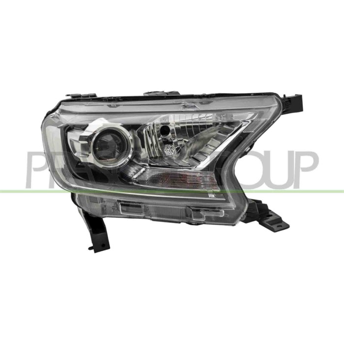 DX_SCRITTA_LOGO.jpg Proiettore Destro H11+H15 Elettrico Senza Motore Compatibile Per FORD RANGER Dal 05/2016 Al 10/2018 Codice O