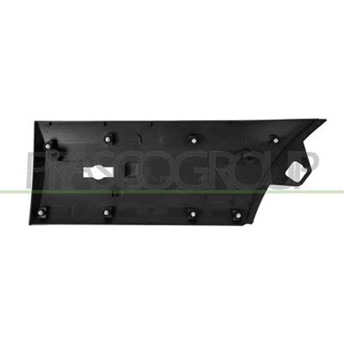 FD9131455_1.JPG Modanatura Parafango Posteriore Destro Laterale Inferiore Nera Goffrata Clips Foro Luce Ingombro FORD TRANSIT 20