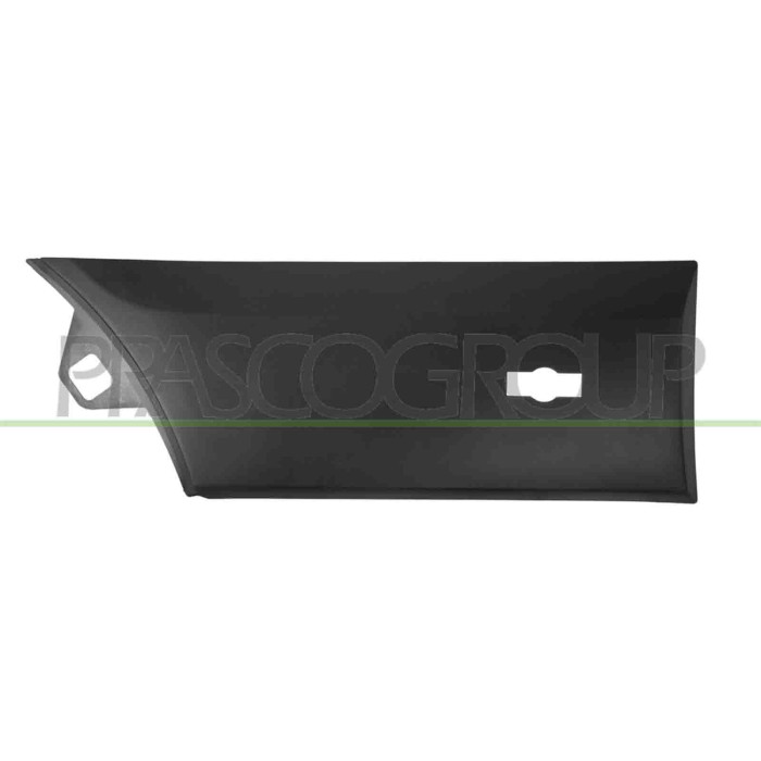 FD9131455_2.JPG Modanatura Parafango Posteriore Destro Laterale Inferiore Nera Goffrata Clips Foro Luce Ingombro FORD TRANSIT 20