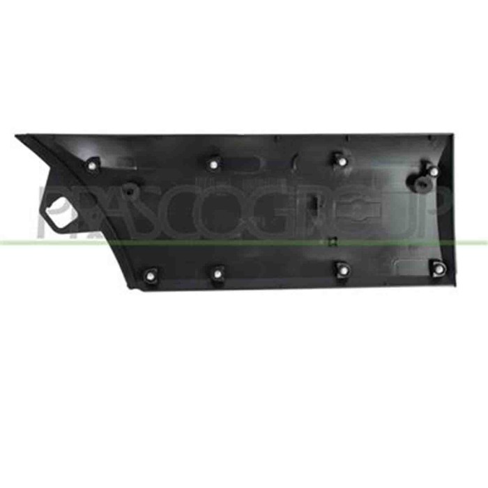 FD9131466_1.JPG Modanatura Laterale Parafango Posteriore Sinistro Inferiore Parte Anteriore Nera Goffrata Clips FORD TRANSIT 201