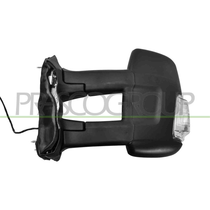 NEUTRO.jpg Retrovisore Sinistro Elettrico Nero Termico Fanale Bianco Braccio Medio Convesso 6 Pins FORD TRANSIT Dal 01/2014 Al 0
