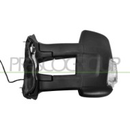 Retrovisore Sinistro Elettrico Nero Termico Fanale Bianco Braccio Medio Convesso 6 Pins FORD TRANSIT Dal 01/2014 Al 08/2019