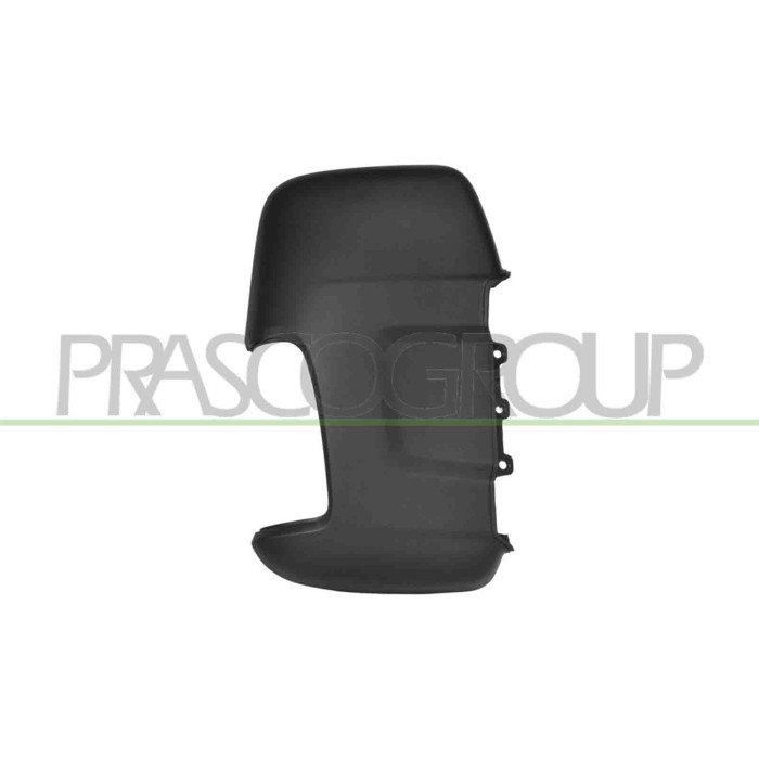 DX_SCRITTA_LOGO.jpg Calotta Retrovisore Destro Nera Con Sede Fanale Con Braccio Lungo FORD TRANSIT (TTG) Dal 01/2014 Al 08/2019 
