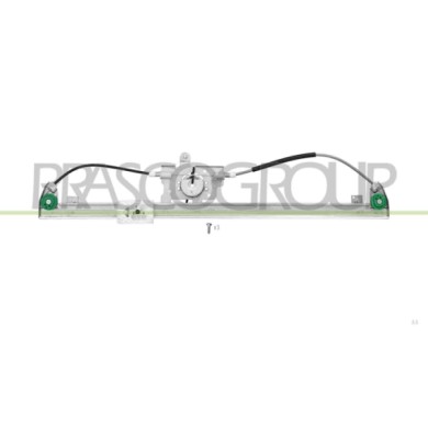 LIBRETTO_RICHIESTA_TARGA.JPG Meccanismo Alzacristallo Anteriore Destro Compatibile Per FORD TRANSIT (TTG) Dal 01/2014 Al 08/2019