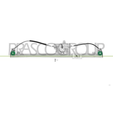 LIBRETTO_RICHIESTA_TARGA.JPG Meccanismo Alzacristallo Anteriore Sinistro Compatibile Per FORD TRANSIT (TTG) Dal 01/2014 Al 08/20