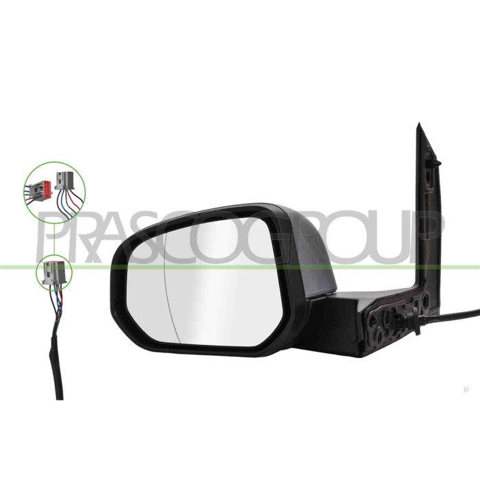 LIBRETTO_RICHIESTA_TARGA.JPG Retrovisore Sinistro Elettrico Con Primer Termico Asferico 5 Pins FORD TRANSIT/TOURNEO CONNECT (CHC