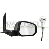 LIBRETTO_RICHIESTA_TARGA.JPG Retrovisore Destro Elettrico Con Primer Termico Chiudibile Asferico 7 Pins FORD TRANSIT/TOURNEO CON